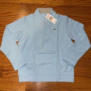 New Vineyard Vines Quarter Zip 1/4 Saltwater sweater pullover size small 8/10